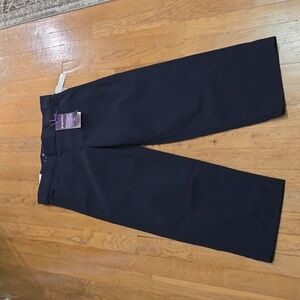 GLORIA VANDERBILT BRAND WOMEN'S BLUE SLIP-ON PANTS SLACKS SIZE 8